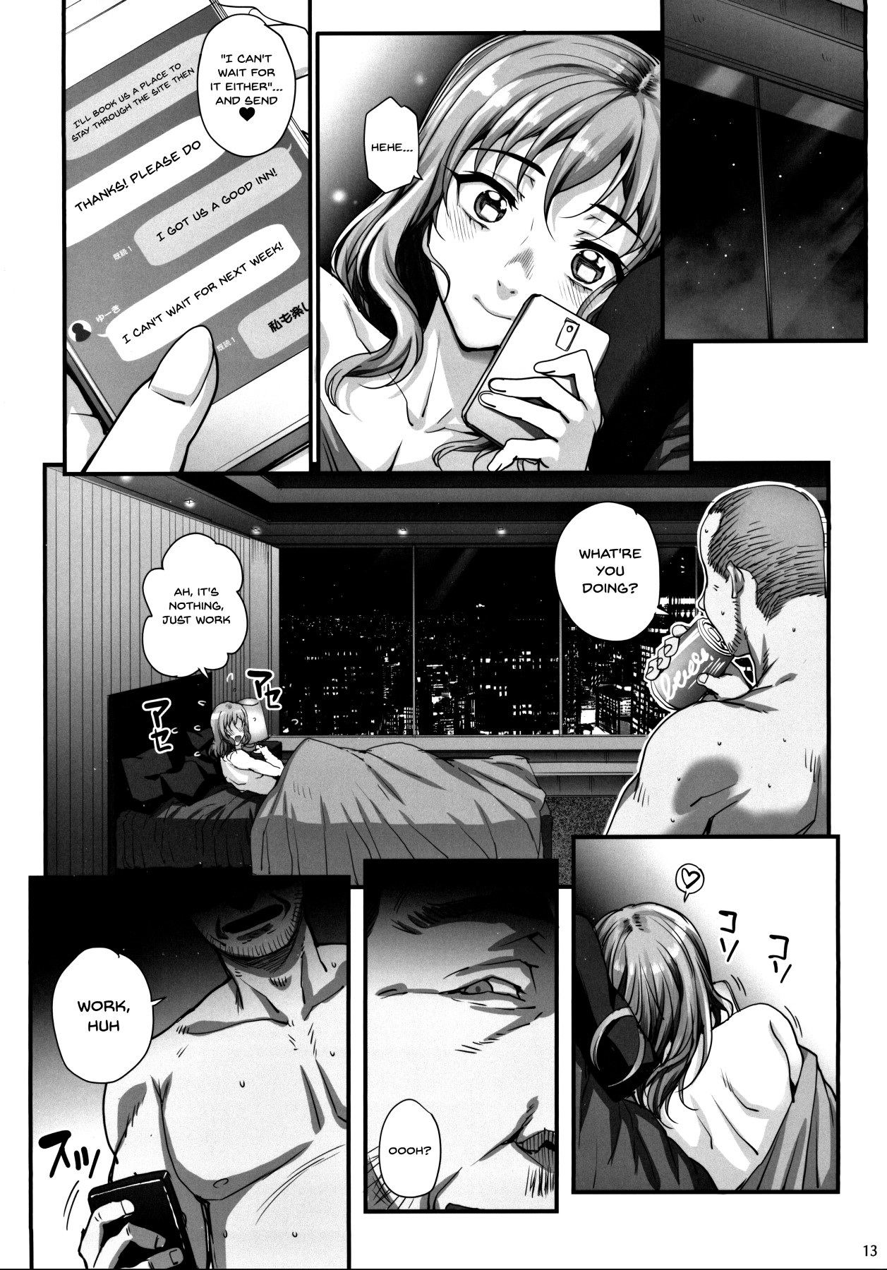 Hentai Manga Comic-Keep This A Secret From My Boyfriend 4 - I Became... A Mistress.-Read-13